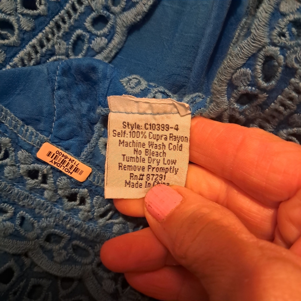 Johnny Was Embroidered Tank Top - Picture 13 of 13